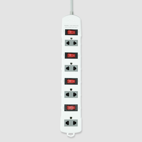 Ổ cắm điện Honjianda mã 09 - công suất tối đa 2.500W, dây dài 3m