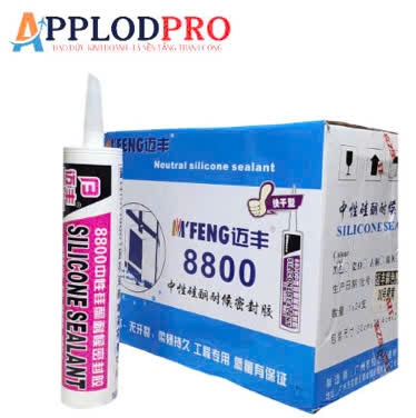 KEO SILICONE A800 - 80 MÀU HÀNG NHẬP KHẨU (24 chai /thùng)