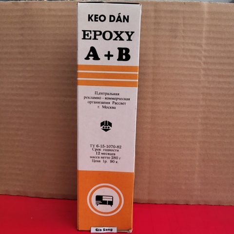 Keo A-B 2 thành phần