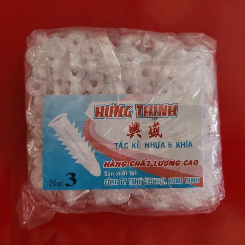 Tắc kê nhựa 3mm