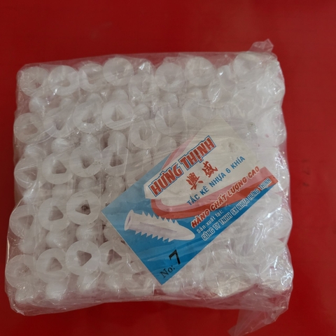 Tắc kê nhựa 7mm