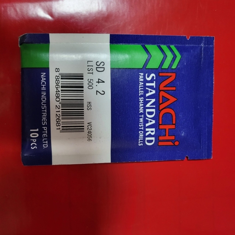 Mũi khoan Nachi 10 LI