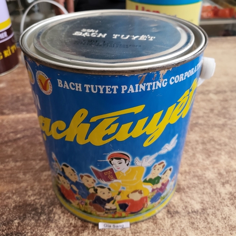 Sơn Bạch Tuyết thùng 3 kg