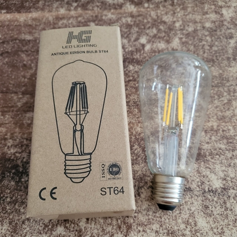 Bóng đèn Led trang trí đuôi xoáy E27