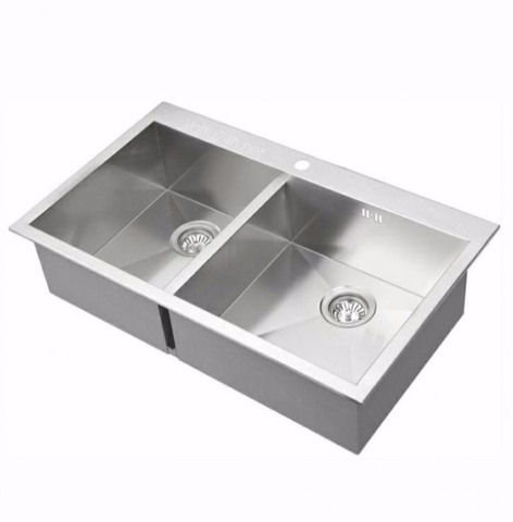 CHẬU INOX 304 ĐÚC 01