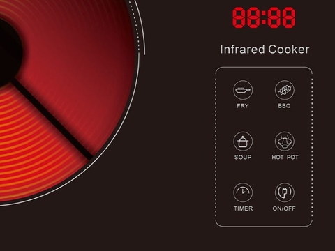 Bếp hồng ngoại đơn RC2200ES (2200W)