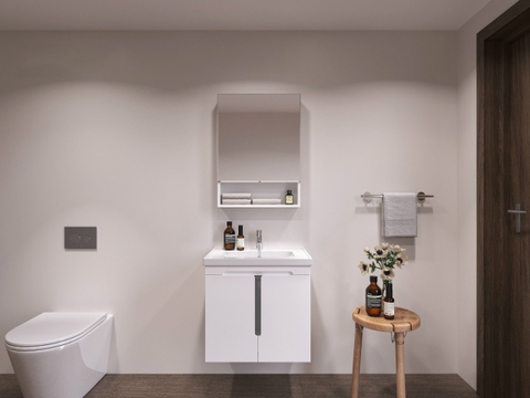 Tủ Lavabo Nhựa PVC Cao Cấp 600mm