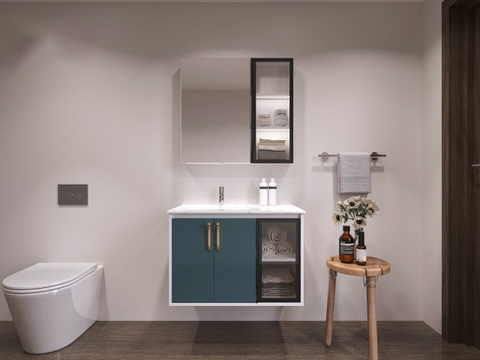 Tủ Lavabo Nhựa PVC Cao Cấp 800mm