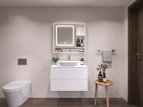 Tủ Lavabo Nhựa PVC Cao Cấp 800mm