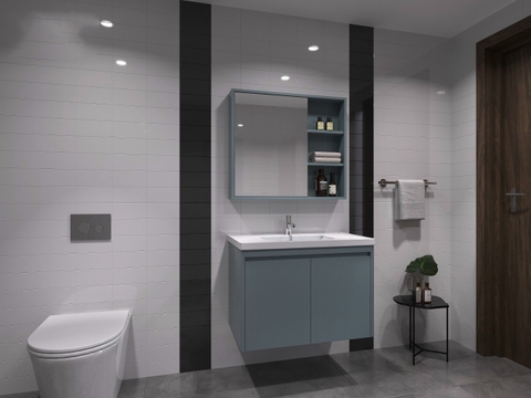 Tủ Lavabo Nhựa PVC Cao Cấp 800mm