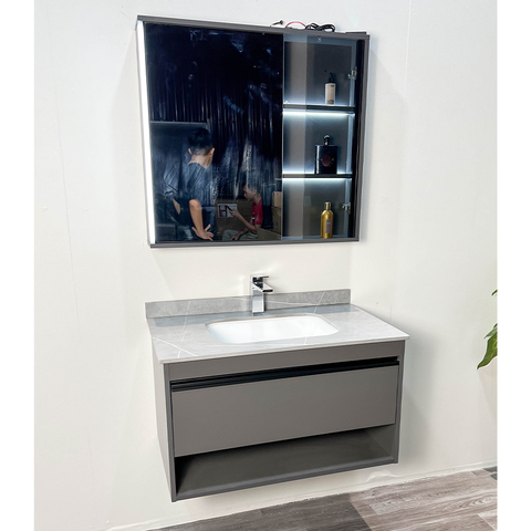 Tủ Lavabo PlyWood Laminate Cao Cấp 800mm