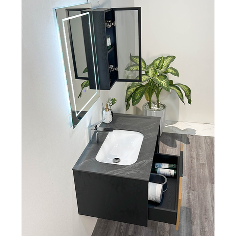 Tủ Lavabo PlyWood Laminate Cao Cấp 800mm