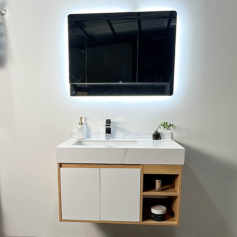 Tủ Lavabo PlyWood Laminate Cao Cấp 800mm