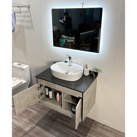 Tủ Lavabo PlyWood Laminate Cao Cấp 800mm