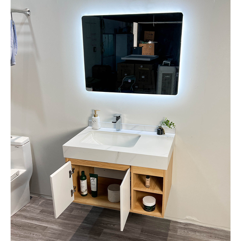 Tủ Lavabo PlyWood Laminate Cao Cấp 800mm