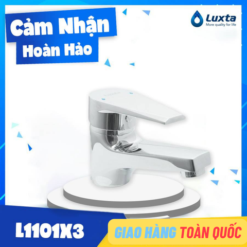 Vòi lavabo nóng lạnh LUXTA L1101X3