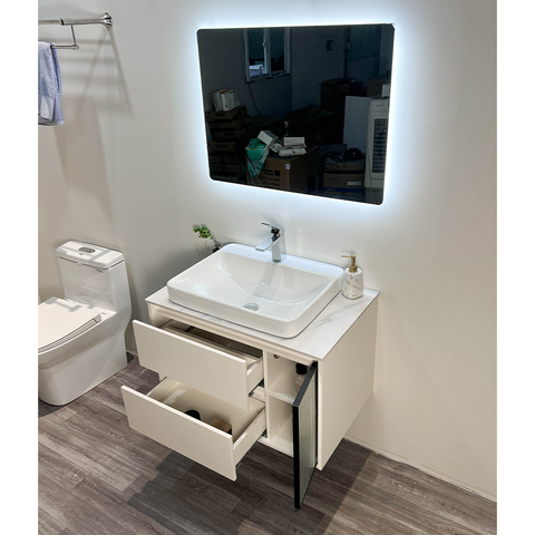 Tủ Lavabo PlyWood Laminate Cao Cấp 800mm