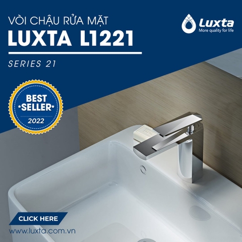 Vòi lavabo nóng lạnh LUXTA L1221