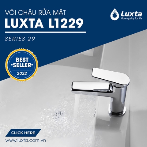Vòi Lavabo Nóng Lạnh LUXTA L1229