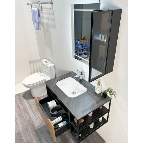 Tủ Lavabo PlyWood Laminate Cao Cấp 800mm