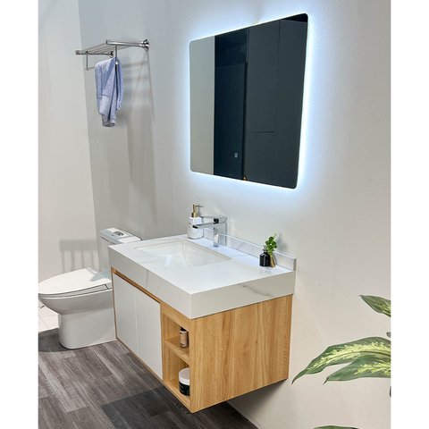 Tủ Lavabo PlyWood Laminate Cao Cấp 800mm