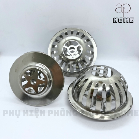 Quả cầu chắn rác ban công sân thượng CHU LAI INOX 304 Nhật bền đẹp dày dặn chắc chắn - Quả cầu phi 60