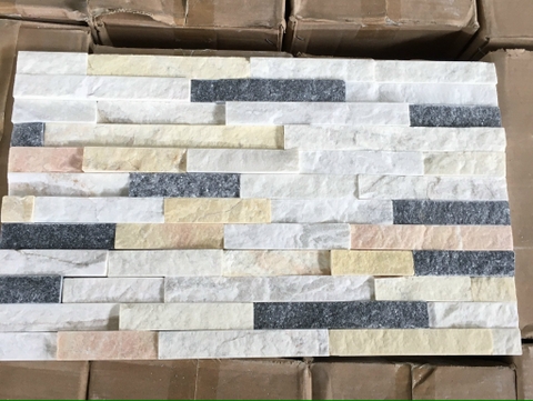 Đá ghép 3 màu 15x50