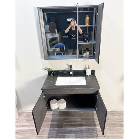 Tủ Lavabo PlyWood Laminate Cao Cấp 800mm