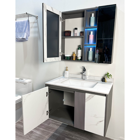 Tủ Lavabo PlyWood Laminate Cao Cấp 800mm