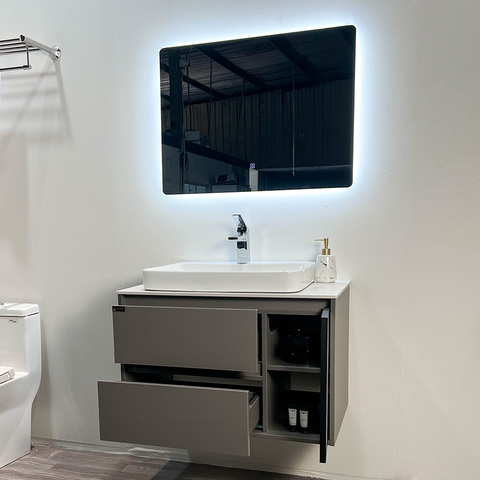 Tủ Lavabo PlyWood Laminate Cao Cấp 800mm