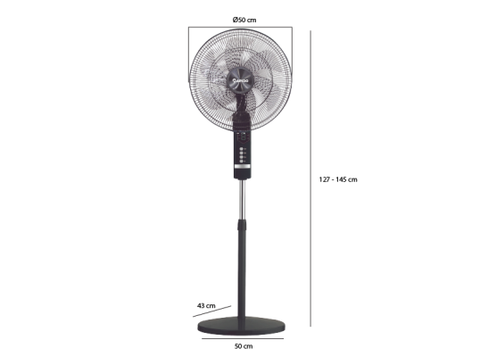 Quạt đứng Rapido RWF-20AHD (Điều khiển từ xa)