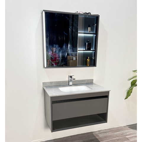 Tủ Lavabo PlyWood Laminate Cao Cấp 800mm