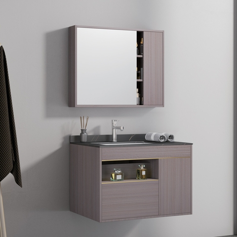 Tủ Lavabo PlyWood Laminate Cao Cấp 800mm
