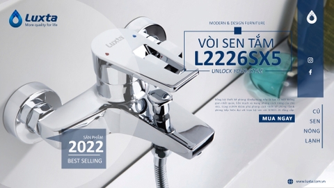 Sen tắm nóng lạnh LUXTA L2222SX6