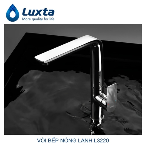 Vòi rửa chén Nóng Lạnh LUXTA L3220