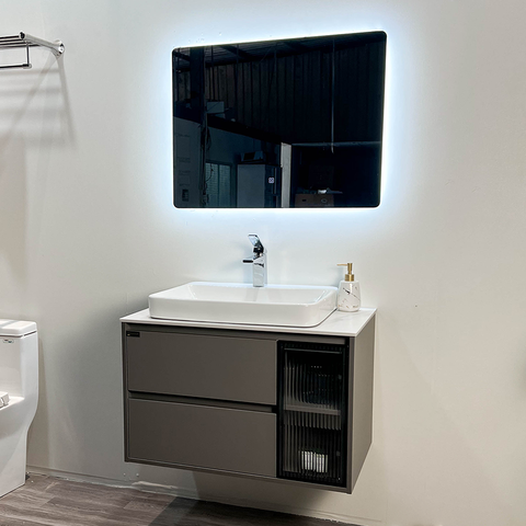 Tủ Lavabo PlyWood Laminate Cao Cấp 800mm