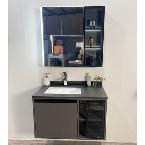 Tủ Lavabo PlyWood Laminate Cao Cấp 800mm