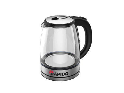 Ấm siêu tốc thủy tinh Rapido RK1818