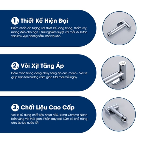 Vòi xịt vệ sinh Luxta LT L5104