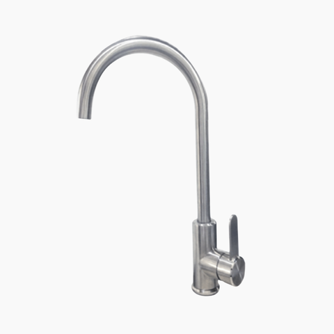 Vòi rửa chén nóng lạnh LUXTA L3219S Bóng