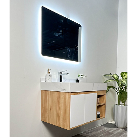 Tủ Lavabo PlyWood Laminate Cao Cấp 800mm