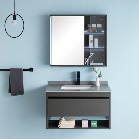 Tủ Lavabo PlyWood Laminate Cao Cấp 800mm