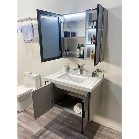 Tủ Lavabo PlyWood Laminate Cao Cấp 800mm