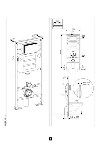 Bồn cầu Treo Tường DK C204