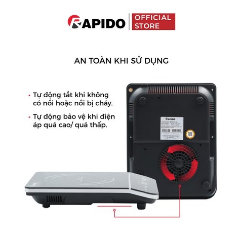 Bếp từ đơn Rapido RI2000ES