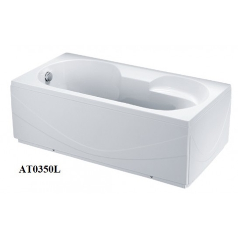 Bồn tắm chân yếm trái 1500cm CAESAR AT0350L(R)