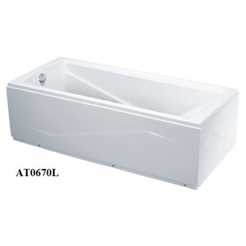 Bồn Tắm Chân Yếm Trái 1700cm CAESAR AT0670L(R)