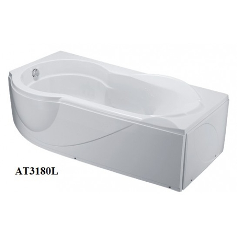 Bồn Tắm Chân Yếm Trái 1800cm CAESAR AT3180L(R)
