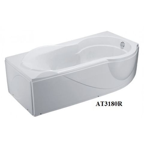 Bồn Tắm Xây 1800cm CAESAR AT3180L(R)