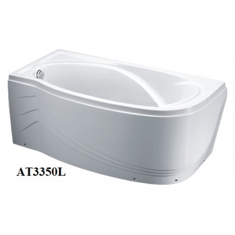Bồn Tắm Chân Yếm Trái 1500 CAESAR AT3350L(R)